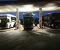 Trucks on the road